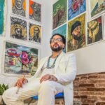 Kashmir Jones cautivó al público barcelonés con su arte en vivo.