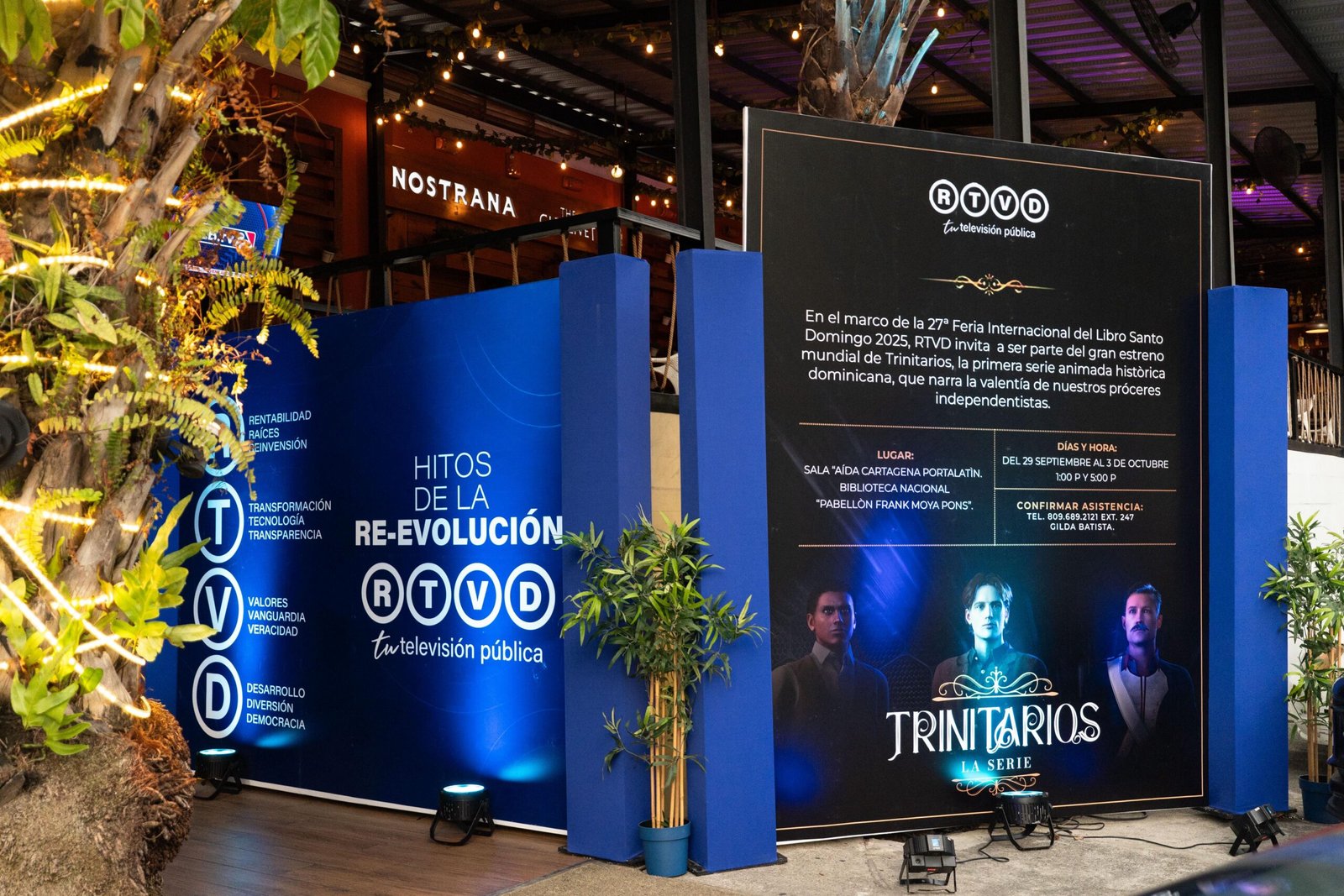 RTVD estrenará el próximo lunes 29 la serie “Los Trinitarios”