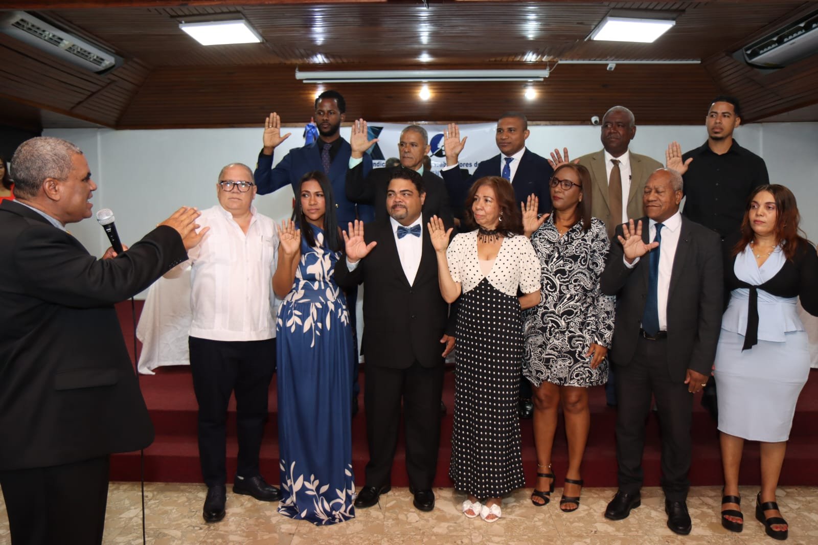 SNTP juramenta nuevo Comité Ejecutivo Nacional y Filial del DN para el período 2025-2027, a ritmo de expresión cultural Guloya