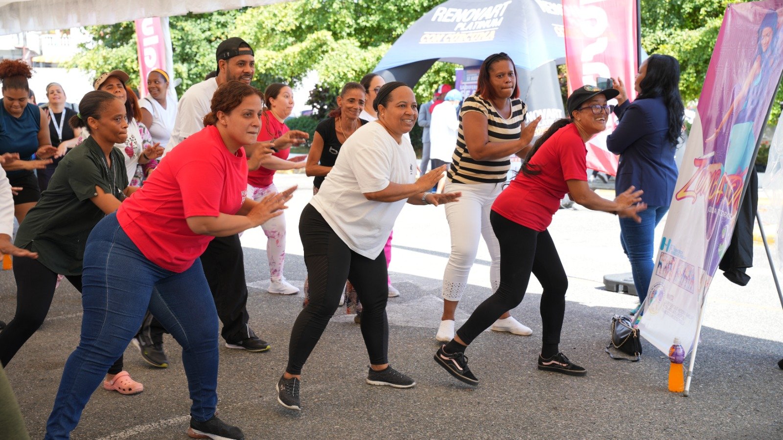 Hospital Moscoso Puello celebra con éxito el 5to Zumbatón “Cuida tu corazón 2025”