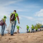 Prioriza RD realiza jornada de limpieza en Playa La Caobita en Azua