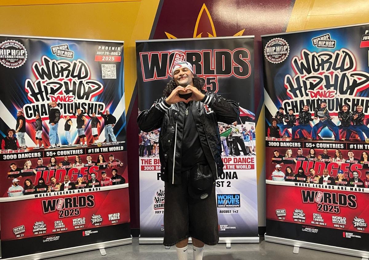 JJ Sánchez representa a RD como juez de Hip Hop International