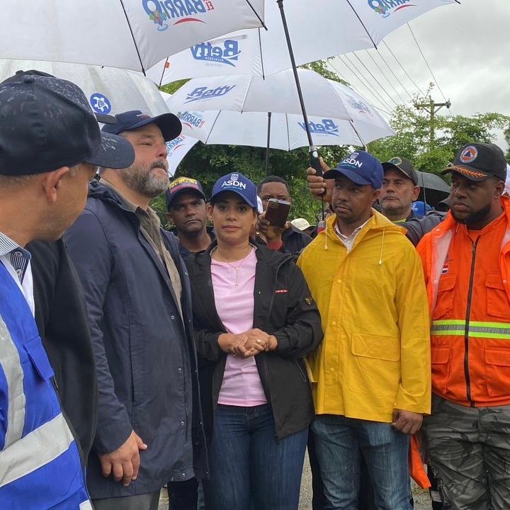 ASDN y Ministerio de Medio Ambiente intervienen cañada El Somito por efectos de la tormenta Melissa