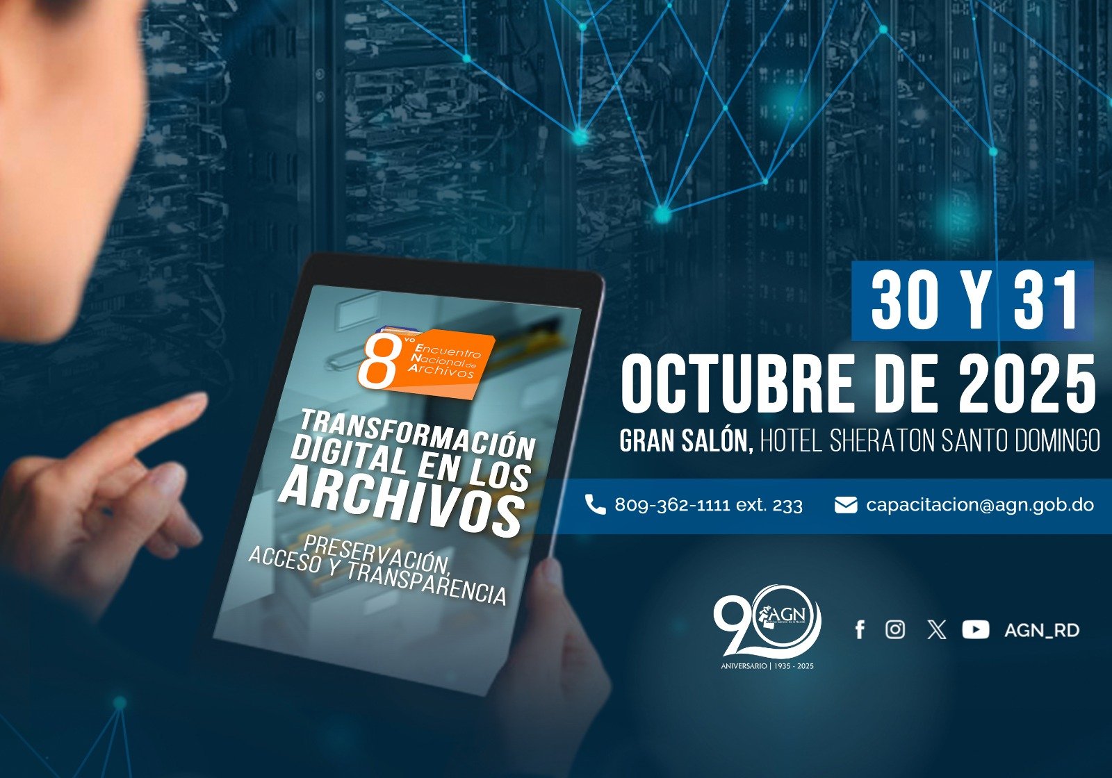 Archivo General de la Nación anuncia programación del VIII Encuentro Nacional de Archivos