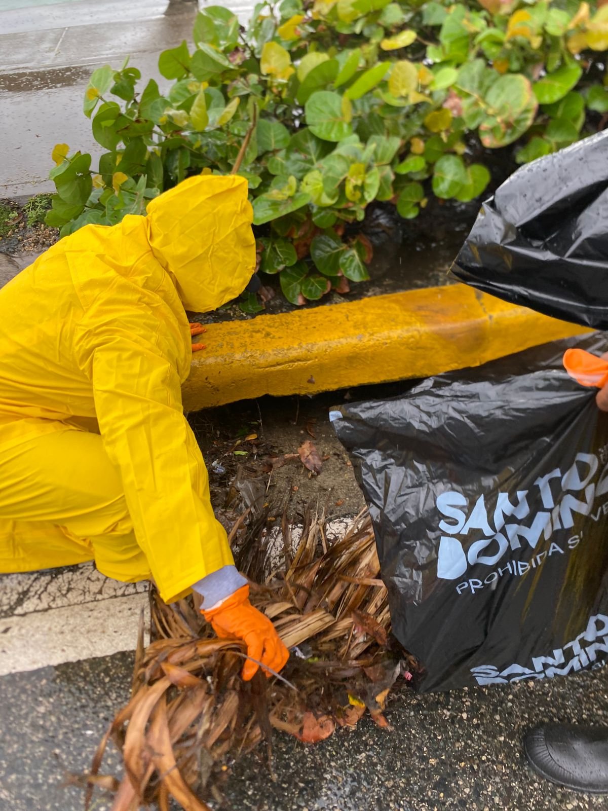 Brigadistas de la Alcaldía del DN siguen en las calles desde las 5:00 a.m. mitigando efectos de las lluvias