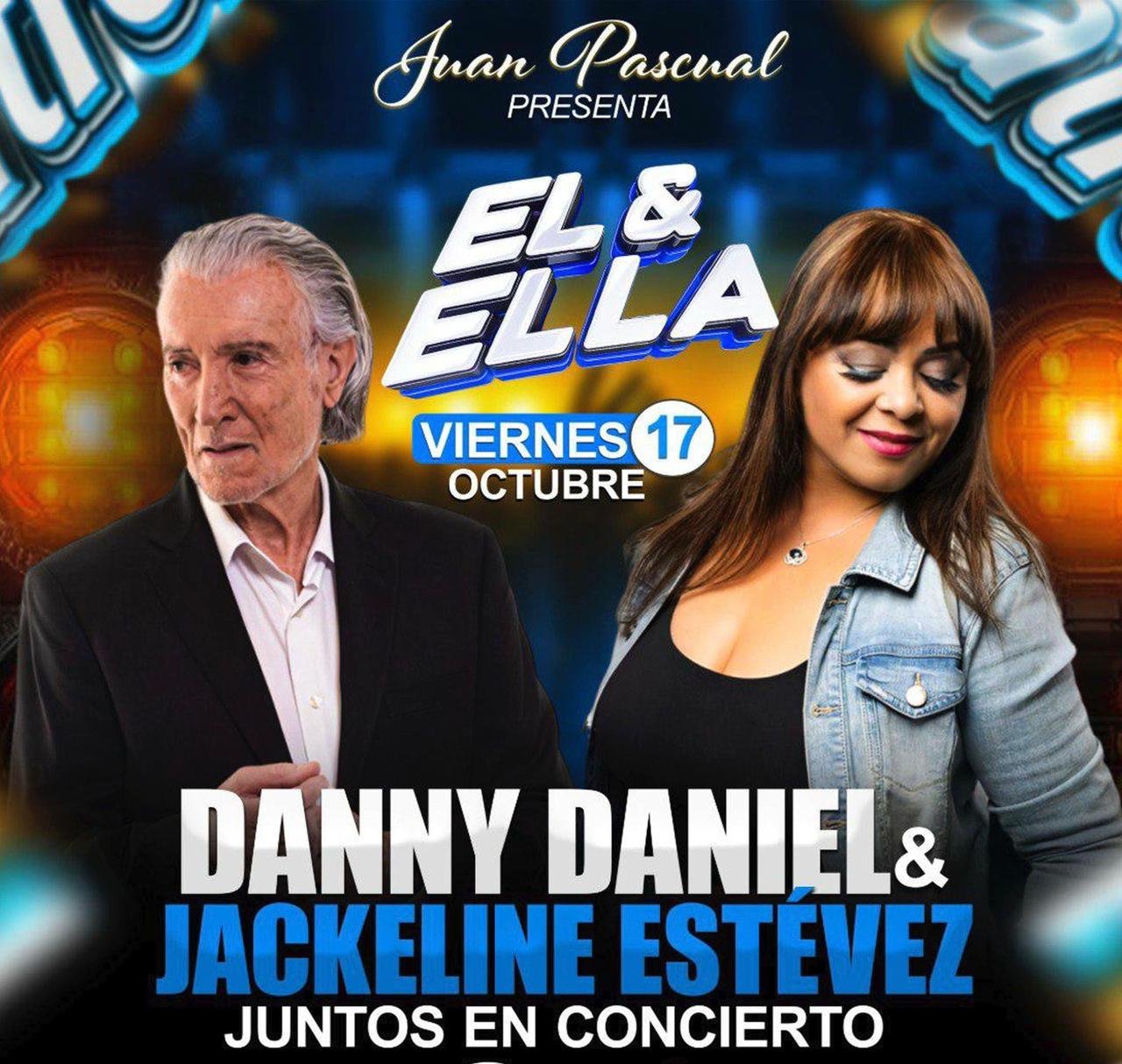 Danny Daniel y Jackeline Estévez: dos conciertos en un mismo lugar, la misma noche