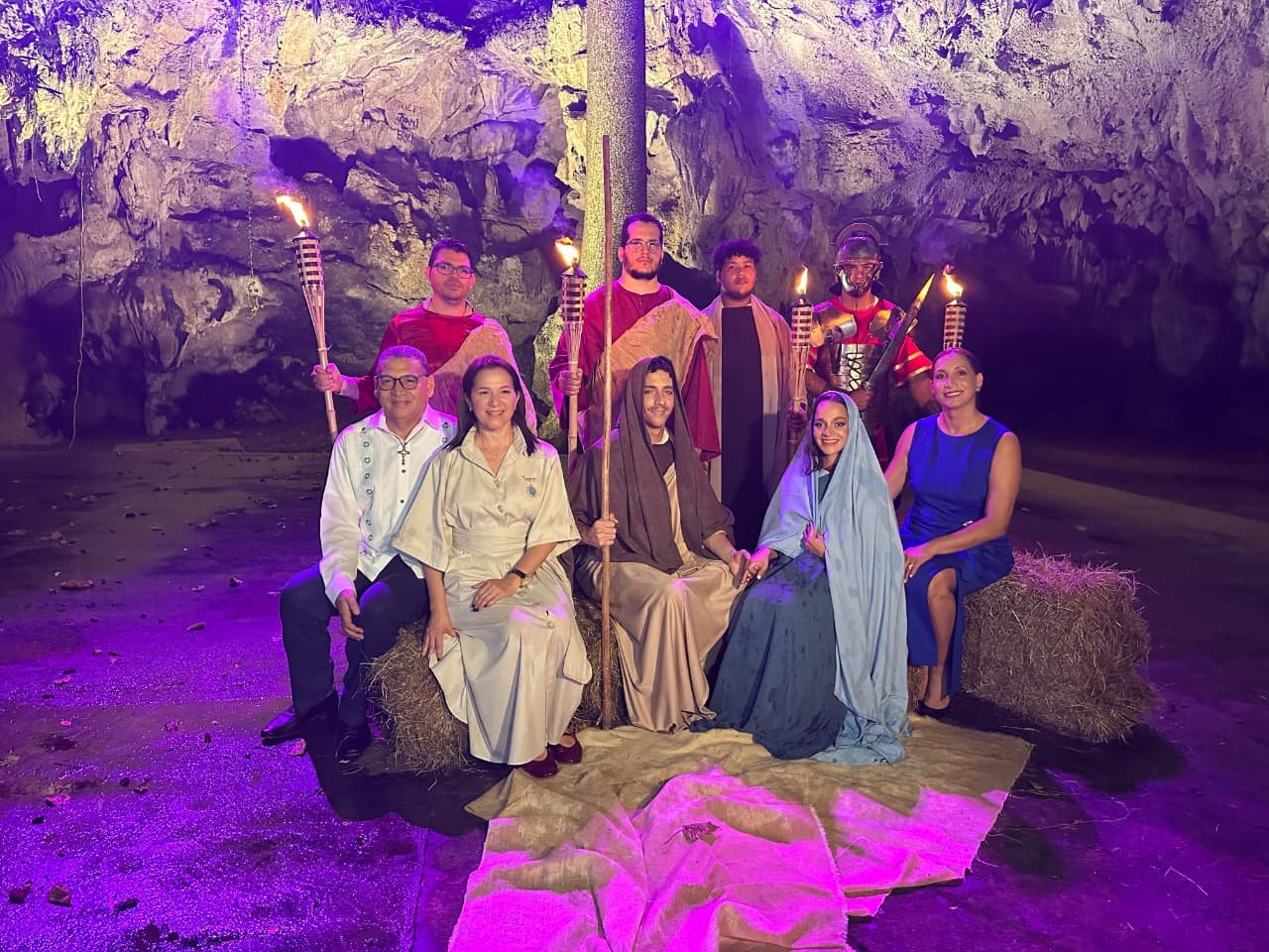 Por primera vez llega al Parque Iberoamérica la inmersiva Obra Teatral “Nacimiento Viviente Santo Domingo 2025”