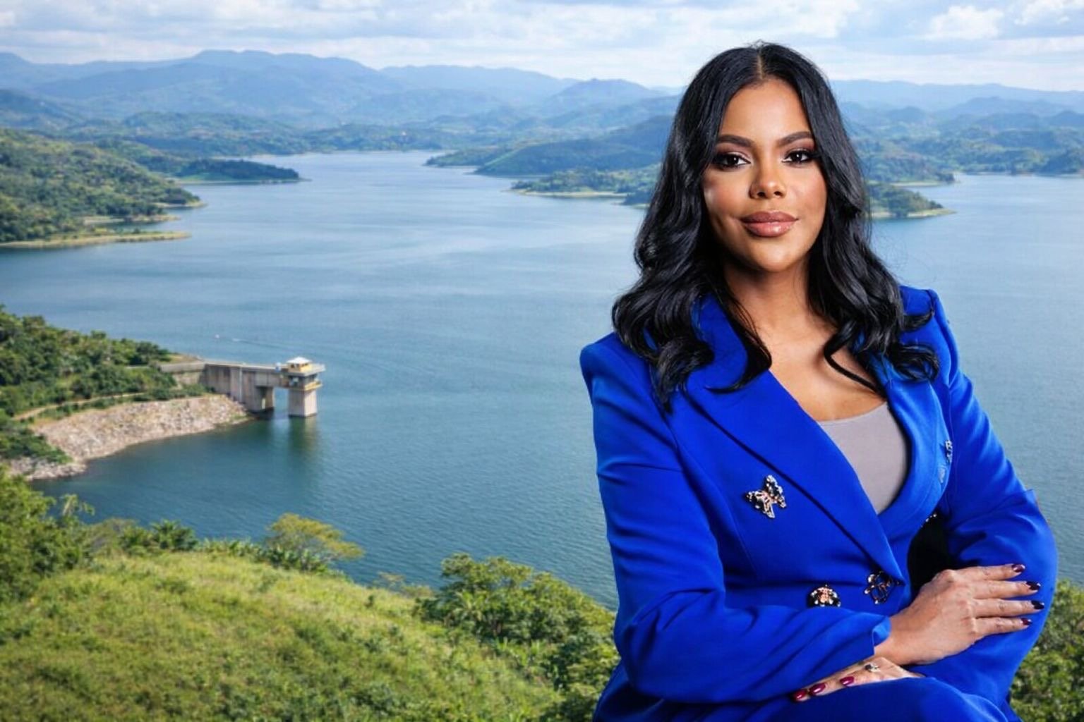 Comunicadora Grace Reyes denuncia abandono y paralización económica en la Presa de Hatillo