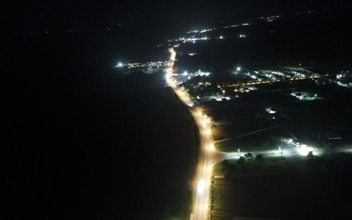Edeeste ilumina principal acceso a Higüey con inversión superior a RD$8.2 millones